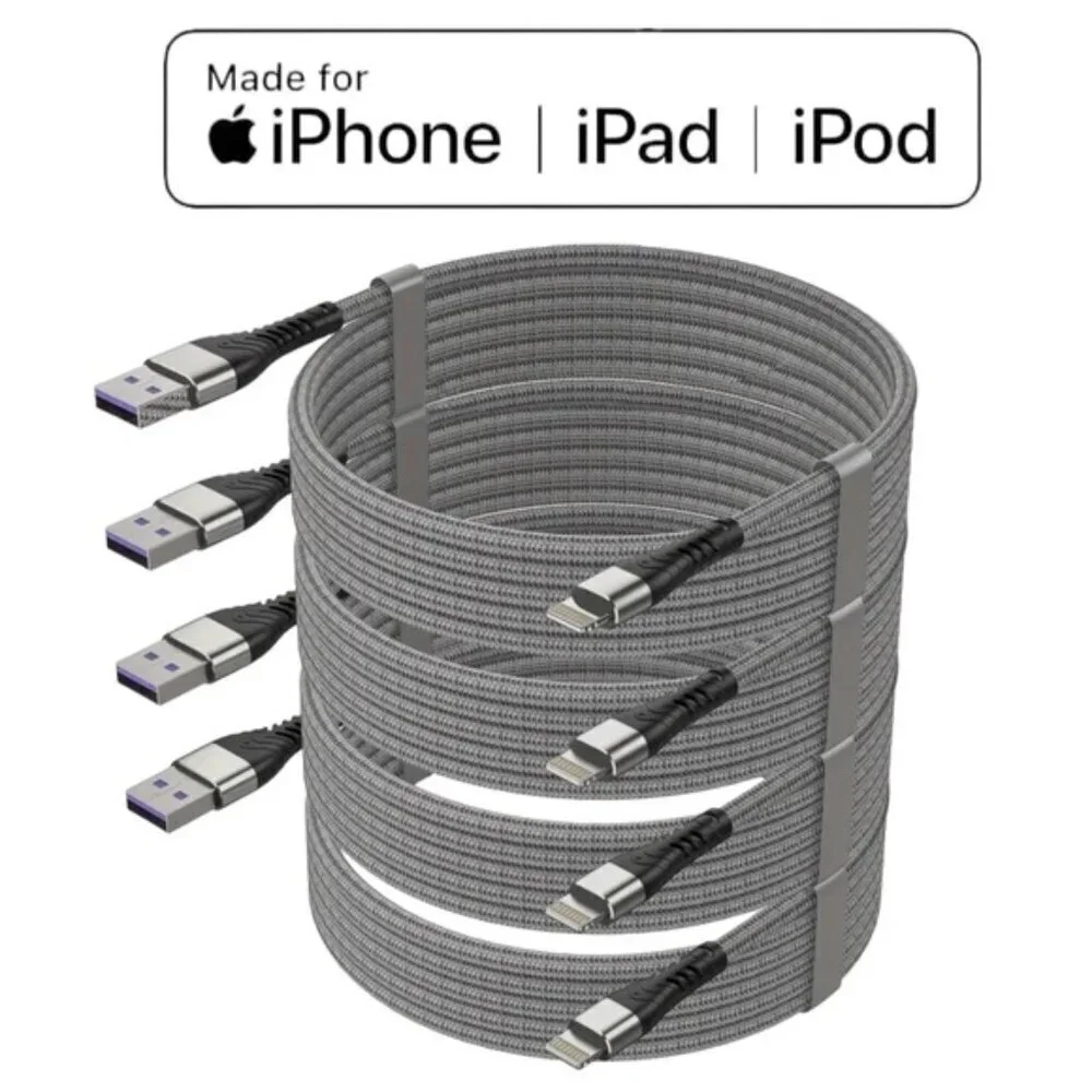 Apple Certified 6ft Lightning Charger C Cable iPhone 14/13/12/11/X/XS/XR/XS iPad